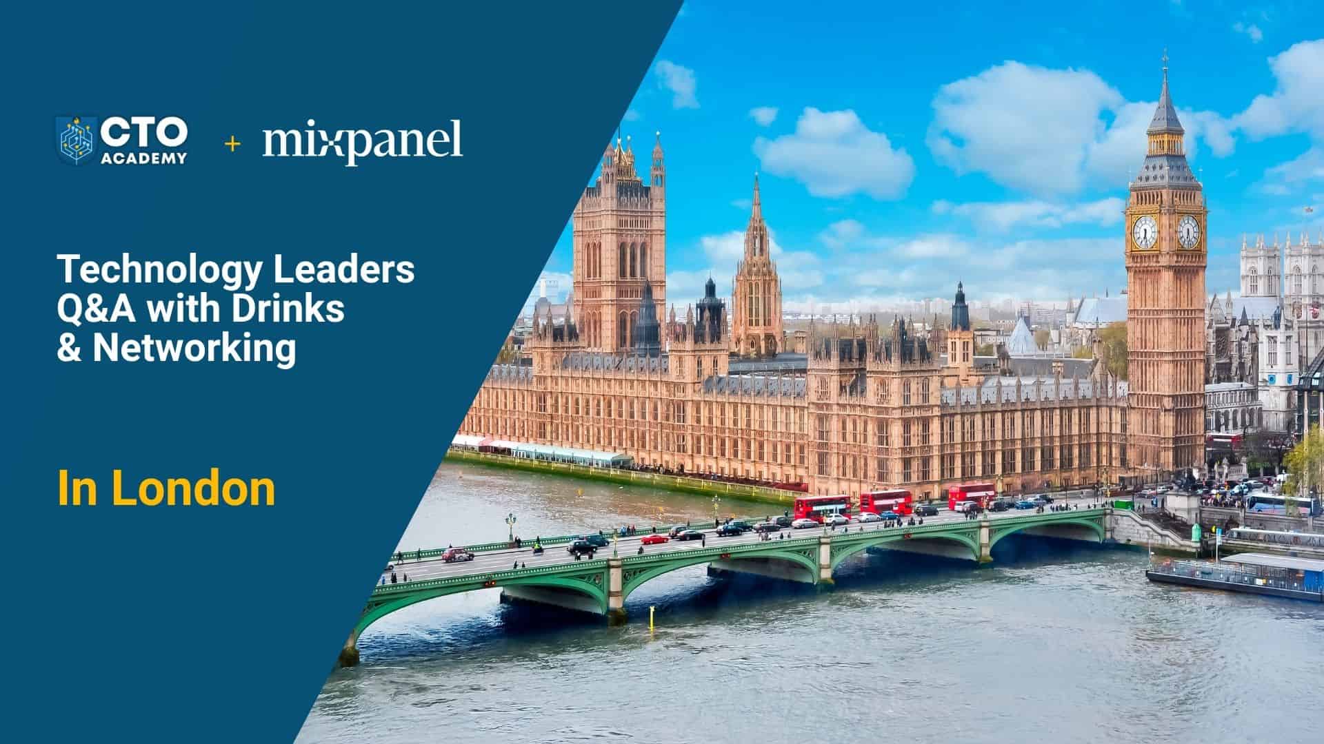 London Tech Leaders Meetup - an in-person event hosted by CTO Academy